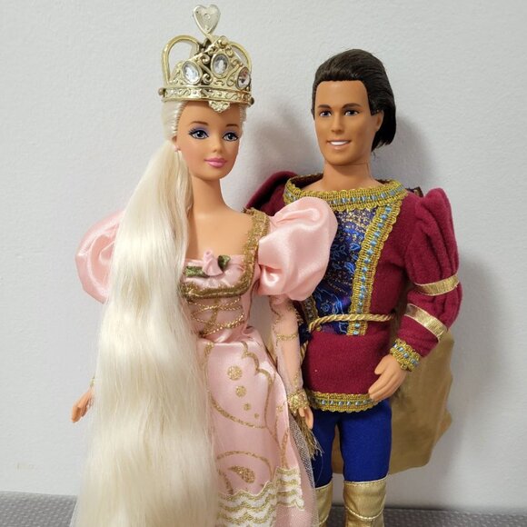 Barbie Rapunzel doll and prince vintage - Picture 1 of 3